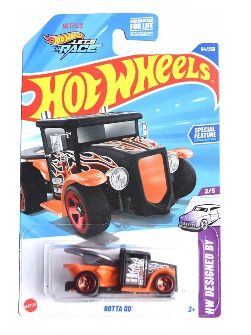 Hot Wheels Gotta Go Vetuskey Hot Sauce 84/250 – 2025 HW Designed By